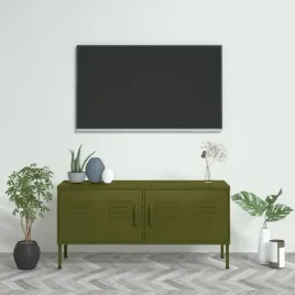 vidaxl-szafka-pod-telewizor-oliwkowa-105x35x50-cm-stalowa