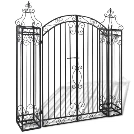 vidaxl-ozdobna-brama-ogrodowa-z-kutego-zelaza-122-x-205-x-134-cm