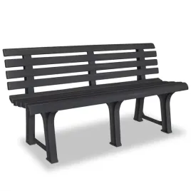 vidaxl-lawka-ogrodowa-1455-cm-plastik-antracytowa