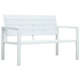 vidaxl-lawka-ogrodowa-120-cm-biala-hdpe-o-wygladzie-drewna