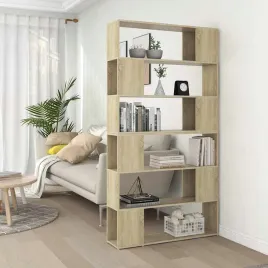 vidaxl-regal-na-ksiazki-przegroda-dab-sonoma-100x24x188-cm