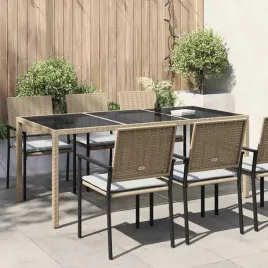 vidaxl-stol-ogrodowy-bezowy-190x90x75-cm-szklo-i-rattan-pe