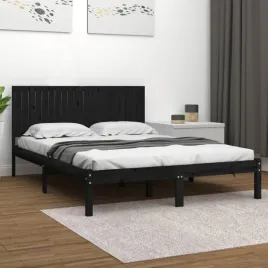 vidaxl-rama-lozka-czarna-lite-drewno-sosnowe-200-x-200-cm