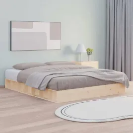 vidaxl-rama-lozka-150x200-cm-lite-drewno