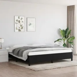 vidaxl-rama-lozka-bez-materaca-czarna-200x200-cm-obita-tkanina