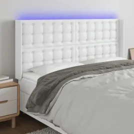 vidaxl-zaglowek-do-lozka-z-led-bialy-163x16x118-128cm-sztuczna-skora