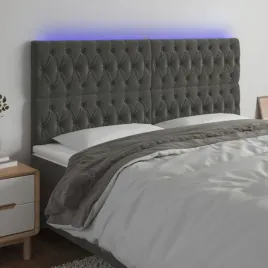 vidaxl-zaglowek-do-lozka-z-led-ciemnoszary-200x7x118-128-cm-aksamit