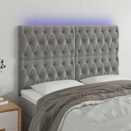 vidaxl-zaglowek-do-lozka-z-led-jasnoszary-144x7x118-128-cm-aksamit