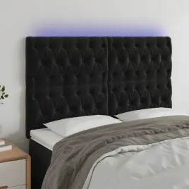 vidaxl-zaglowek-do-lozka-z-led-czarny-144x7x118-128-cm-aksamit