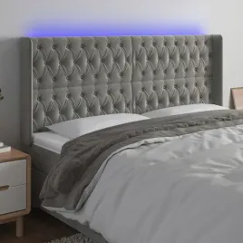 vidaxl-zaglowek-do-lozka-z-led-jasnoszary-203x16x118-128-cm-aksamit