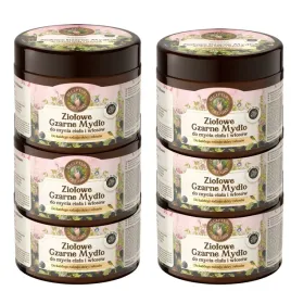 zestaw-6x-czarne-mydlo-do-ciala-wlosow-naturalne-300-ml-receptury-zielarki