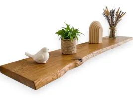 polka-drewniana-plywajaca-wiszaca-naturalna-krawedz-130cm-x-20cm-x-26cm