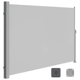 songmics-markiza-boczna-zwijana-160x350cm-ogrodowa-szara
