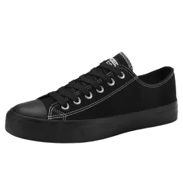 buty-trampki-tenisowki-plocienne-casual-sportowe-unisex-czarne-42-eu