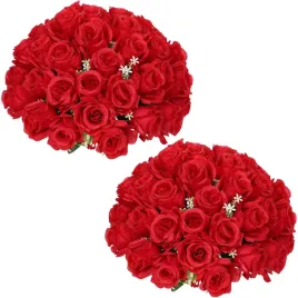 sztuczne-kwiaty-czerwone-roze-bukiet-na-grob-realistyczne-2-sztuki-35-cm