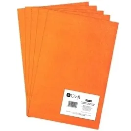 filc-dekoracyjny-poliestrowy-a4-5-sztuk-orange