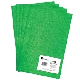 filc-dekoracyjny-poliestrowy-a4-5-sztuk-green