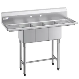 zlew-kuchenny-3-komorowy-2-ociekacze-z-oslona-stalowy-srebrny-1372-mm