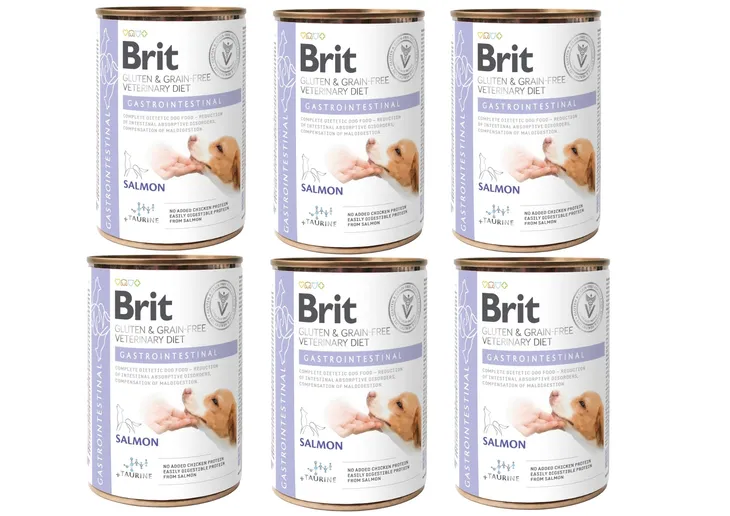 BRIT GF VET. DIETS DOG GASTROINTESTINAL 6 x 400g