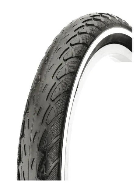 Opona DELI SA-206 26x1.75 (47-559) czarna z białą linią rower miejski