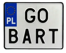 polska-tablica-motor-kolekcjonerska-190x150-z-napisem-go-bart