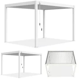 pergola-ogrodowa-tarasowa-aluminiowa-zadaszenie-elegance-3x4-biala-gutroof