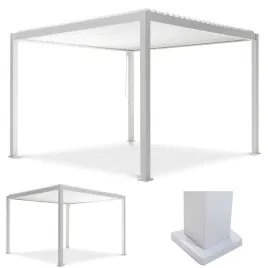 pergola-ogrodowa-tarasowa-aluminiowa-3x3-premium-zadaszenie-gutroof-biala