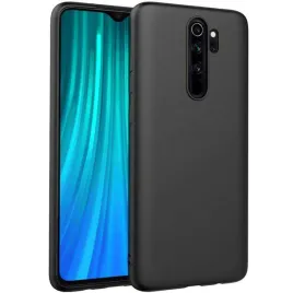 etui-do-xiaomi-redmi-note-8-pro-silikonowe-matowe-case-czarne-szklo