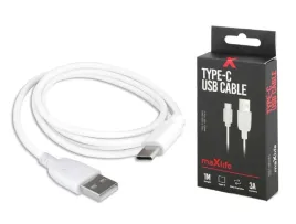 maxlife-kabel-przewod-do-ladowania-usb-usb-c-10-m-3a-bialy