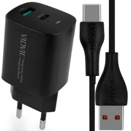 ladowarka-sieciowa-vidvie-ple248-usb-c-usb-kabel-usb-type-c-pd-20w