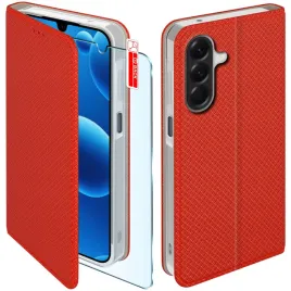 etui-magnet-do-samsung-a17-5g-zamykane-czerwone-futeral-pokrowiec-szklo