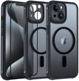 etui-do-iphone-15-pro-max-magsafe-matowe-matt-case-plecki-czarne-szklo