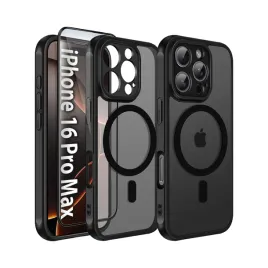 etui-do-iphone-16-pro-max-do-magsafe-matt-wzmacniane-szklo-5d-premium