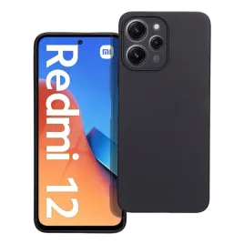 etui-do-xiaomi-redmi-12-4g-case-matt-matowe-plecki-czarne-slim-szklo-9h