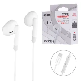 hama-sluchawki-przewodowe-douszne-season-ii-usb-c-biale-mikrofon-i-pilot