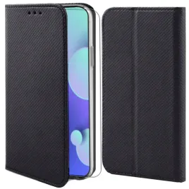 etui-z-klapka-do-xiaomi-redmi-note-10-10s-zamykane-czarne-futeral-szklo
