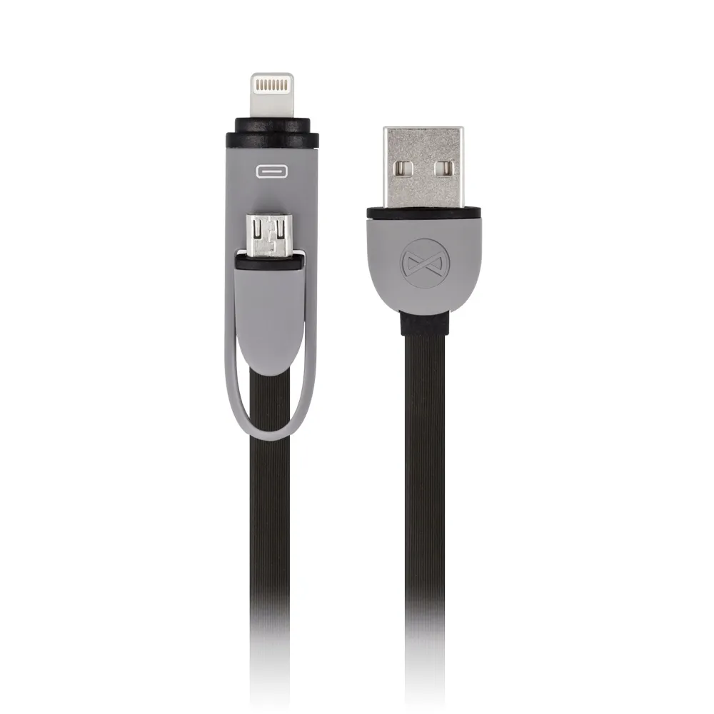 forever-kabel-2w1-do-iphone-usb-lightning-microusb-typb-1m-18a-bialy