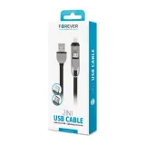 forever-kabel-2w1-do-iphone-usb-lightning-microusb-typb-1m-18a-bialy-stan-nowy