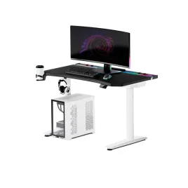 biurko-gamingowe-elektryczne-regulowane-120cm-diablo-x-forge-czarno-biale