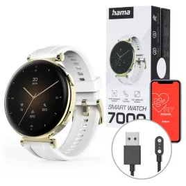 hama-fit-watch-7000-smartwatch-amoled-zegarek-sportowy-rozowe-zloto