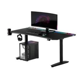 biurko-gamingowe-elektryczne-regulowane-160cm-diablo-x-forge-czarne