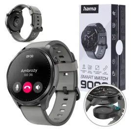 hama-smartwatch-9000-amoled-1-43-czarno-szary-gps-tetno-rozmowy-wodoodporny