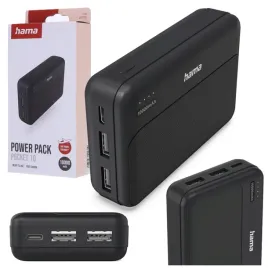 powerbank-hama-power-pack-pocket-10-10000-mah-2x-usb-a-antracytowy