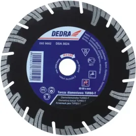 dedra-tarcza-diamentowa-turbo-t-230mm-h1197