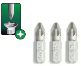 bity-dedra-18a01pz20-03-pozidriv-pz2x25mm