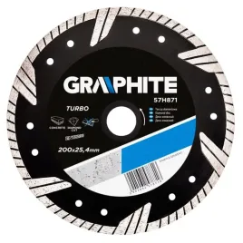 graphite-tarcza-diamentowa-200-x-25-4-mm-turbo-57h871