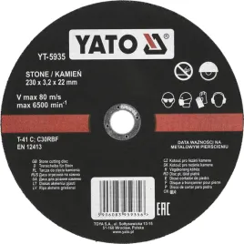tarcza-do-ciecia-kamienia-230x32x22-yato-yt-5935