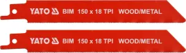 brzeszczoty-bim-150mm-18tpi-2szt-yato-yt-33931