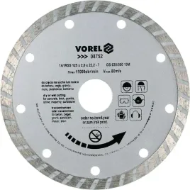 tarcza-tnaca-diamentowa-vorel-08752-125x222-mm