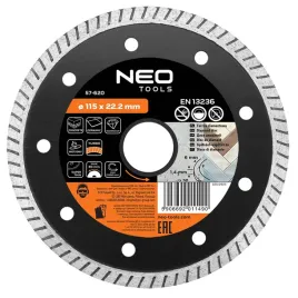 tarcza-diamentowa-115-x-22-2-mm-turbo-super-cienka-neo-tools-57-620